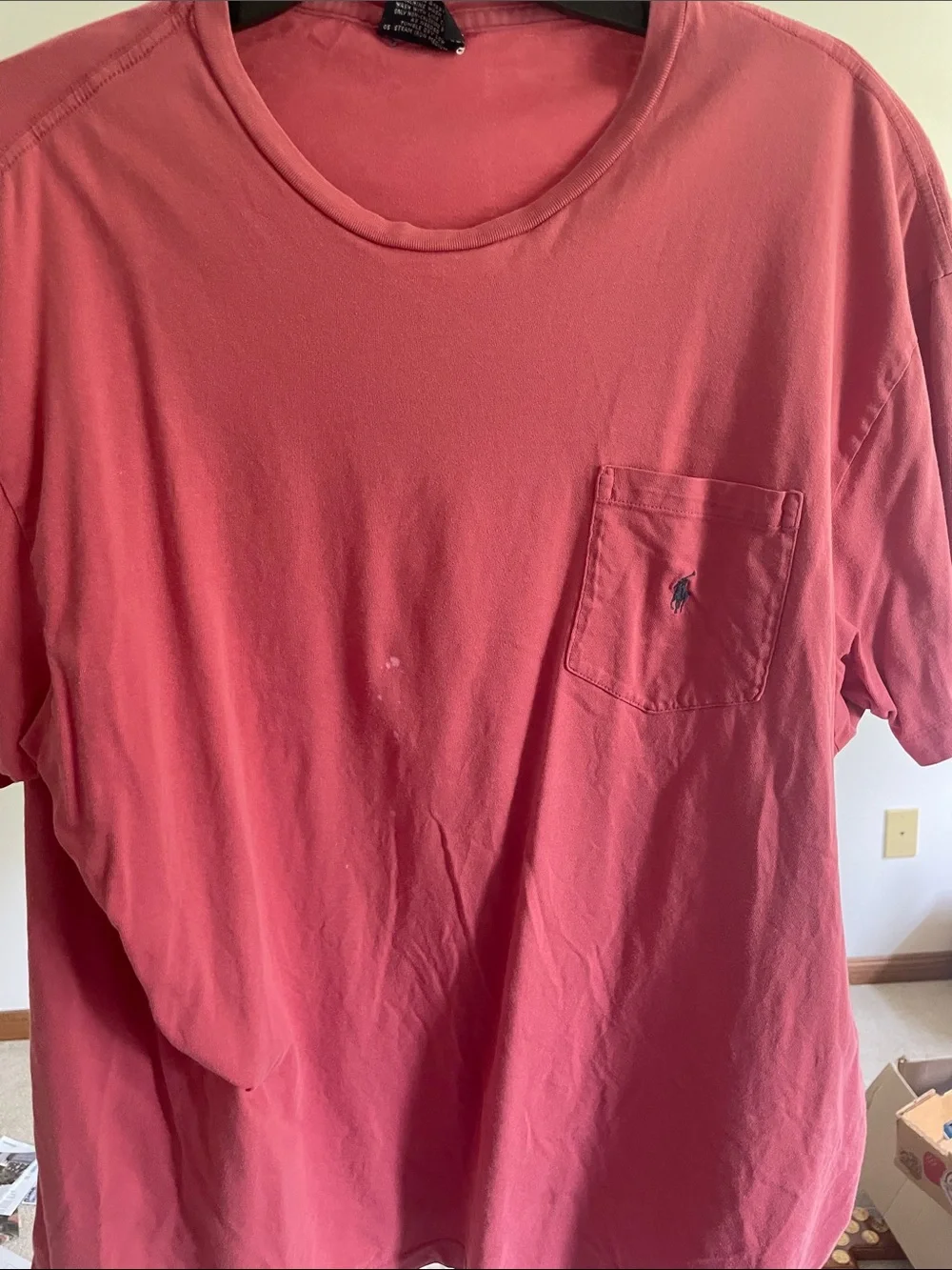 Polo by Ralph Lauren Coral Pocket Tee